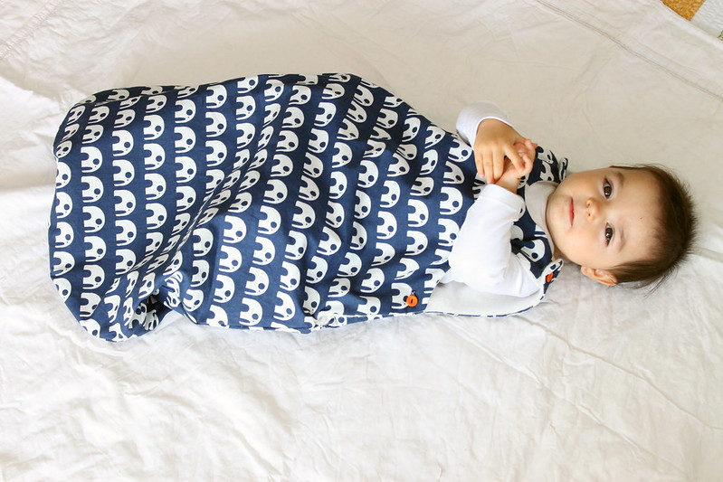 Baby sleeping in sleep sack