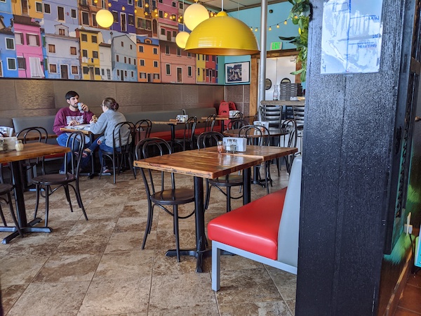 Inside Pupatella Arlington