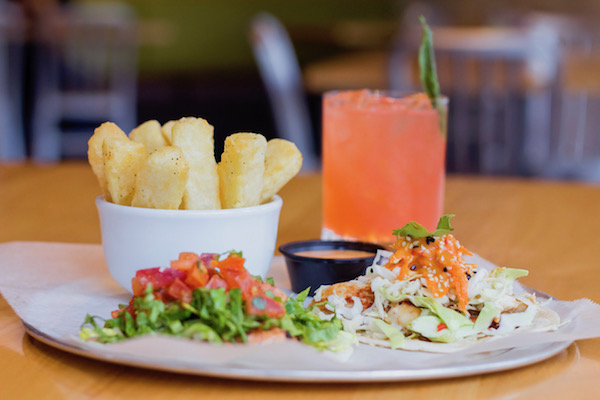 A delicious meal from Taqueria Tsunami in Marietta GA